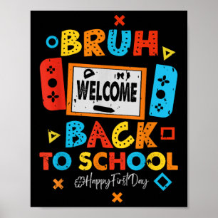 Poster Cara, Bem-vindo de Volta à Videojogos Escolares 