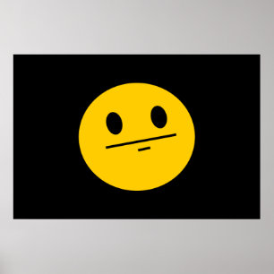 Poster Cara da cara de póquer