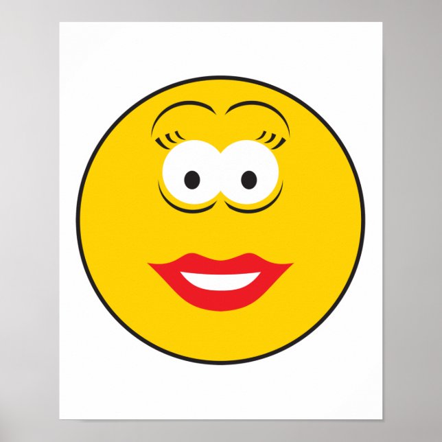 Pôster Cara De Batom (Frente)