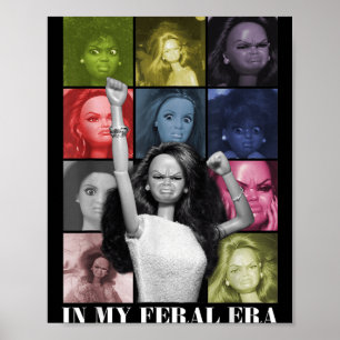 Poster Cara de Boneca Repulsiva Meme Hilário Engraçado