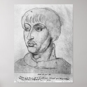 Pôster Cara de Brimeu, senhor de Humbercourt