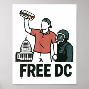 Poster Cara De Sanduíche Do Dc Cara De Sanduíche Grátis D