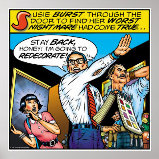 Pôster Cara do decorador