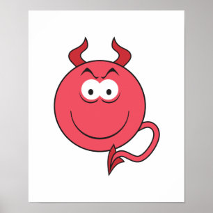 Pôster Cara do diabo