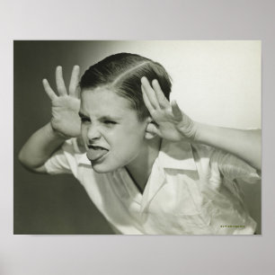 Poster Cara do fazer do menino