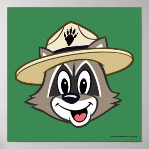 Pôster Cara do rick da guarda florestal do rick   da