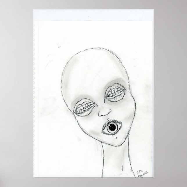 Poster Cara Doce (Frente)