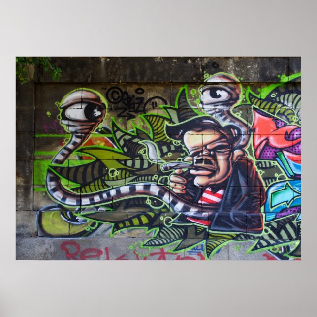 Pôster Cara legal para fumar (Frente)