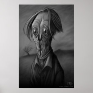 Pôster Cara rachada