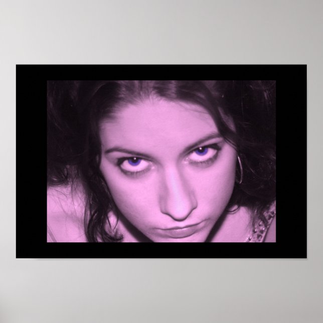 Poster cara rosa (Frente)