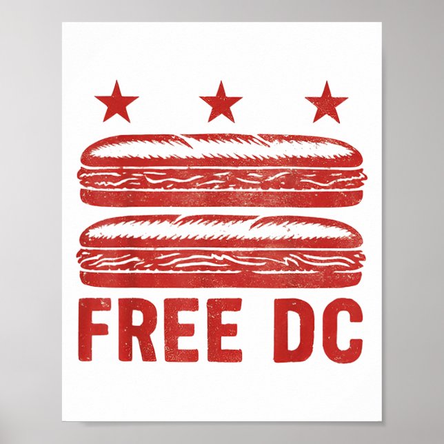 Poster Cara Sanduíche De Dc Sub-Sandwich Gratuita (Frente)