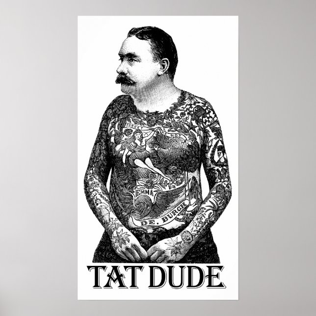 Pôster Cara Tatuada (Frente)
