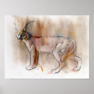 Poster Caracal Árabe 2009