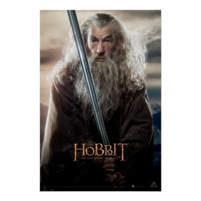 Pôster Caractere Gandalf Poster 2 (Frente)