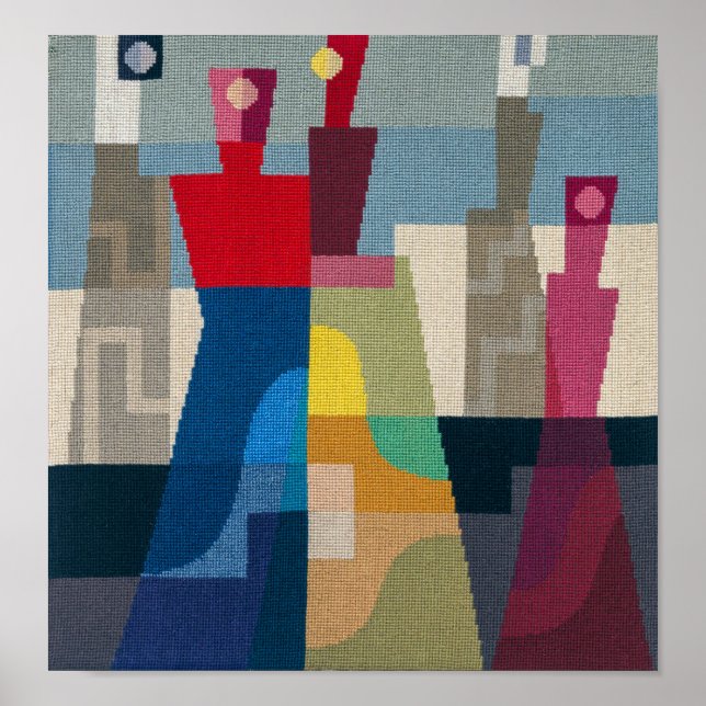 Poster Caracteres | Sophie Taeuber-Arp | (Frente)