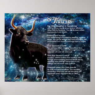 Pôster Características do Taurus