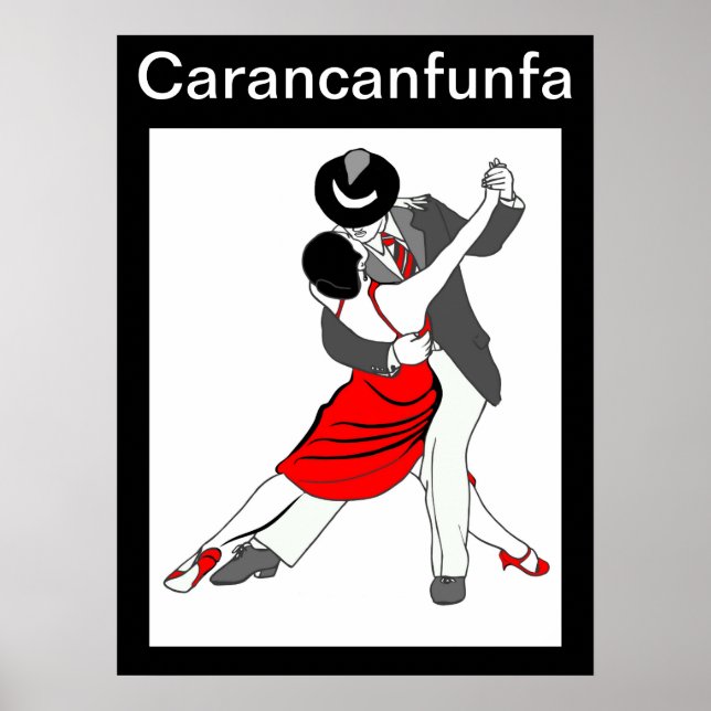Pôster Carancanfunfa Tango (Frente)