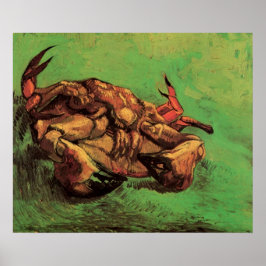 Poster Caranguejo de Costas de Vincent van Gogh