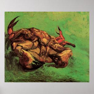 Poster Caranguejo de Costas de Vincent van Gogh