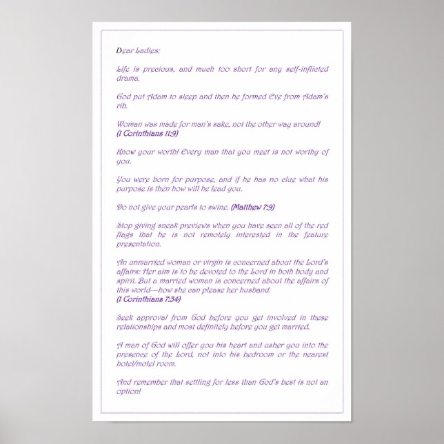 Poster Caras Senhoras - Cartaz (Frente)