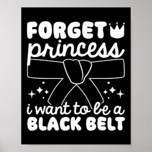 Poster Caratê Para Meninas Mulheres Garota Artes Marciais