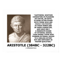 Caráter das Mentes Cultivadas pela Felicidade Aris