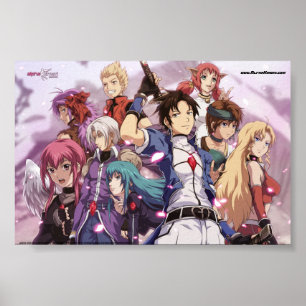 Poster Caráteres alfa de Kimori