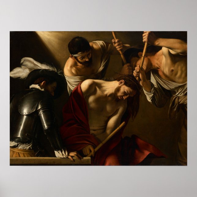 Poster Caravaggio - A Corda Com Espinhos (Frente)