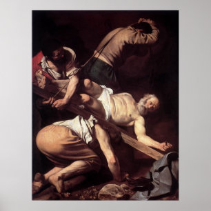 Pôster Caravaggio a crucificação de St Peter