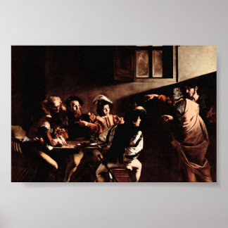Pôster Caravaggio - Apelos de Rua. Matthew