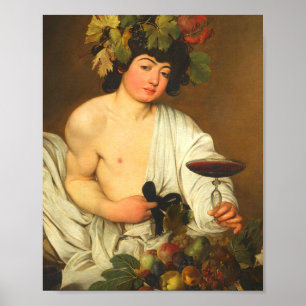 Poster Caravaggio Bacchus