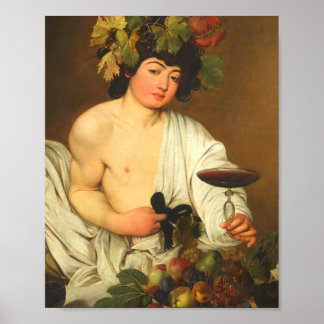 Poster Caravaggio Bacchus