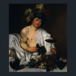 Poster Caravaggio - Baco Como Adolescente<br><div class="desc">Bacchus Como Adolescente por Michelangelo Merisi da Caravaggio. Para mais imagens prontas para poster do Livro 34 da Série Arte Zedigna "Michelangelo Merisi da Caravaggio - Pinturas e Desenhos",  visite https://books.zedign.com/zas/34.html</div>
