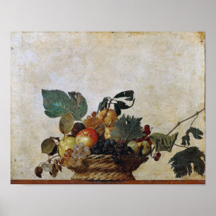 Poster Caravaggio_Canestra_Di_Frutta__Caravaggio