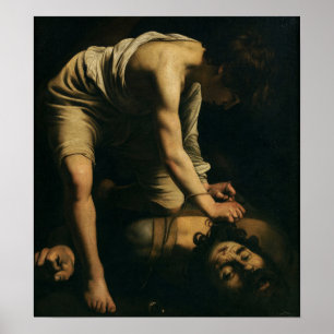 Poster Caravaggio - David E Golias