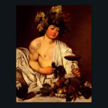 Poster Caravaggio - O Baco Adolescente<br><div class="desc">Caravaggio - O Baco Adolescente 1595</div>