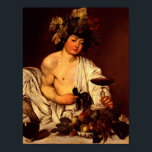 Poster Caravaggio - O Baco Adolescente<br><div class="desc">Caravaggio - O Baco Adolescente 1595</div>