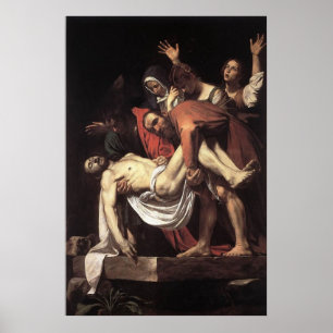Pôster Caravaggio o Entombment