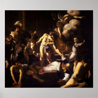 Caravaggio - O Martírio Do Santo Matthew 1600