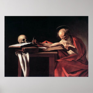 Pôster Caravaggio St Jerome