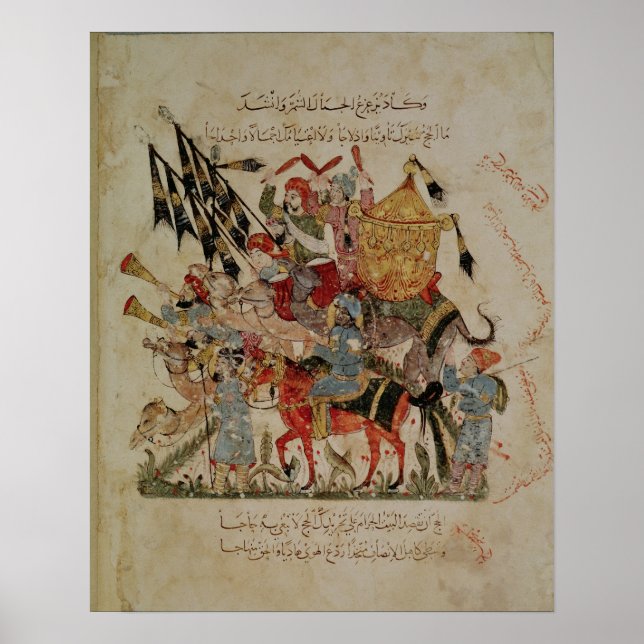 Poster Caravan indo a Meca (Frente)