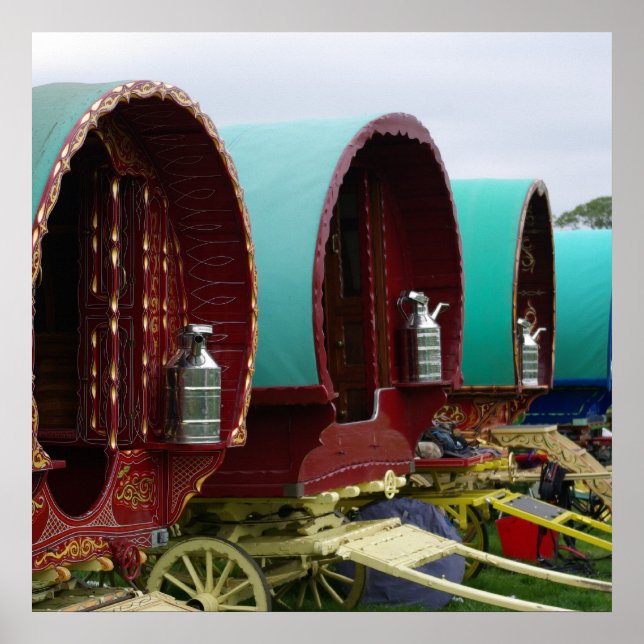 Pôster Caravana cigana (Frente)