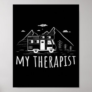 Poster Caravana de Acampamento Minha Terapeuta