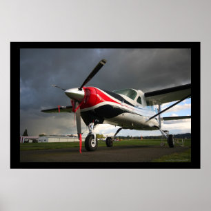 Pôster Caravana grande de Cessna 208