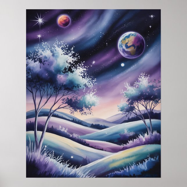 Poster Caravana Planetária 1 (Frente)