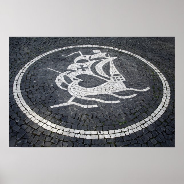 Pôster Caravela portuguesa (Frente)