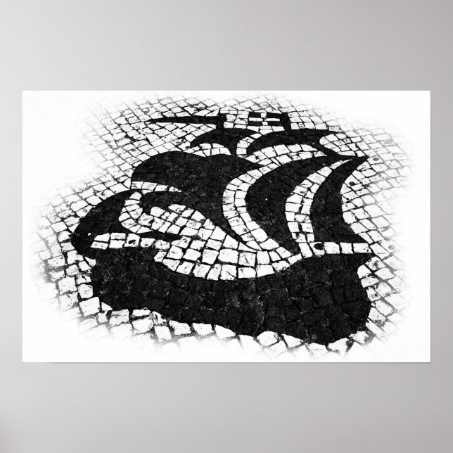 Pôster Caravela portuguesa (Frente)