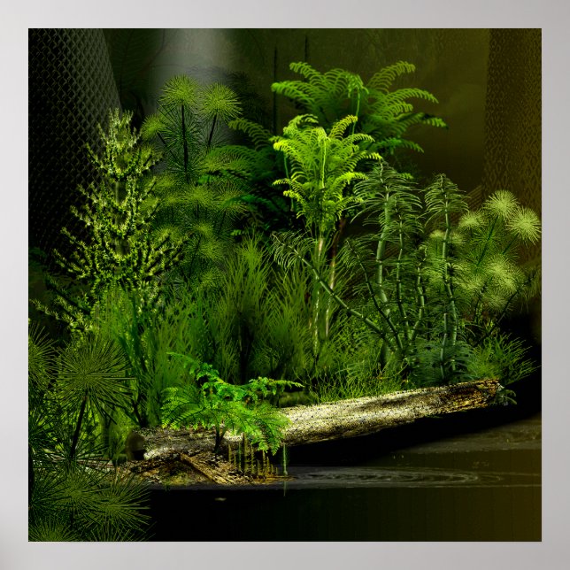 Pôster carbo deep forest 2 (Frente)