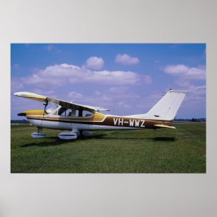 Pôster Cardeal de Cessna 172 II
