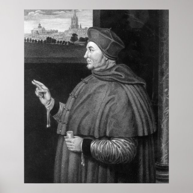 Poster Cardeal Thomas Wolsey (Frente)
